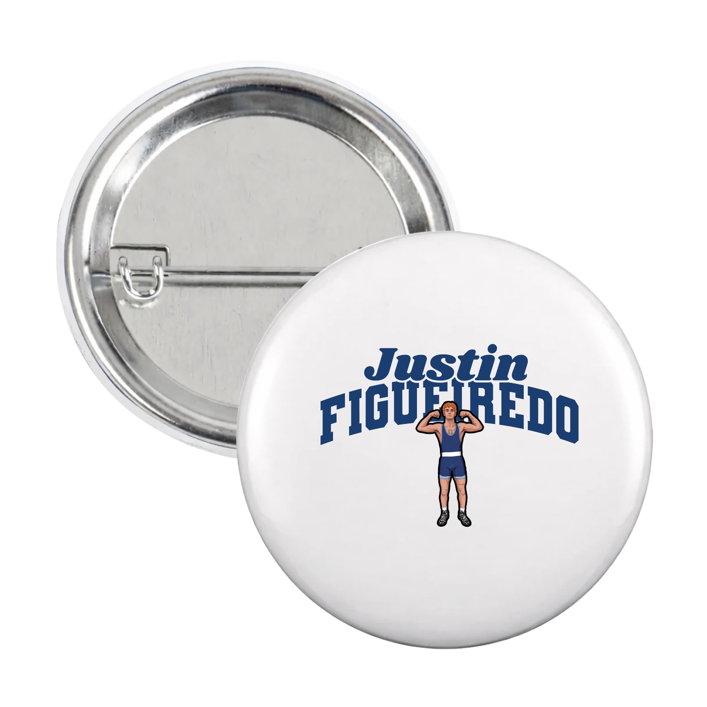 Game Day Button — Signature Arch in White
