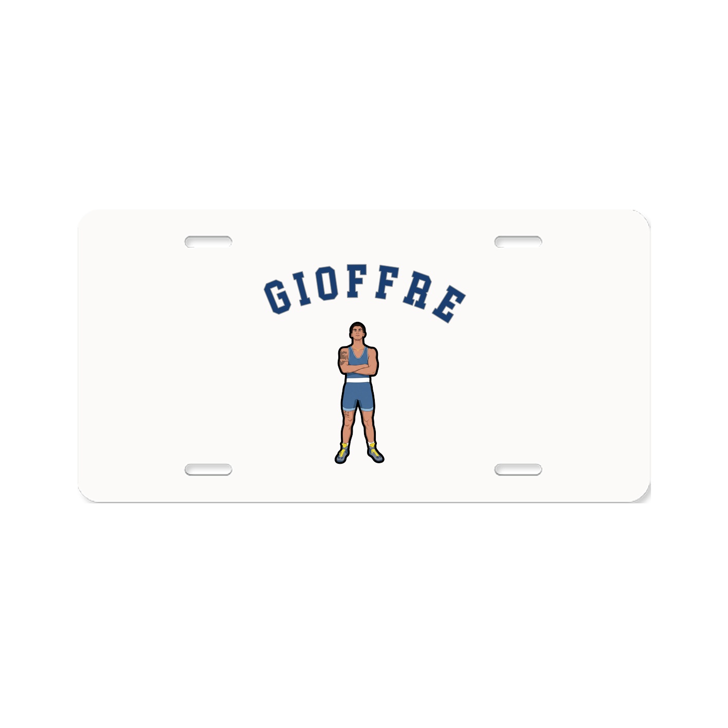 License Plate — Shirsey Arch in Classic