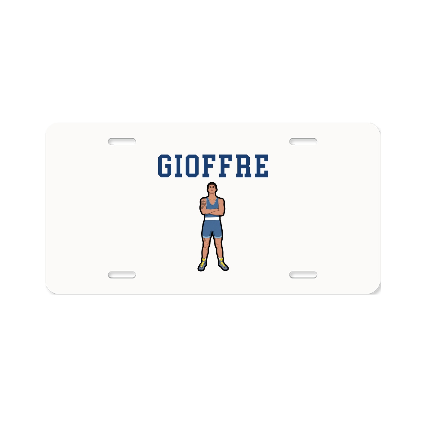 License Plate — Shirsey in Classic