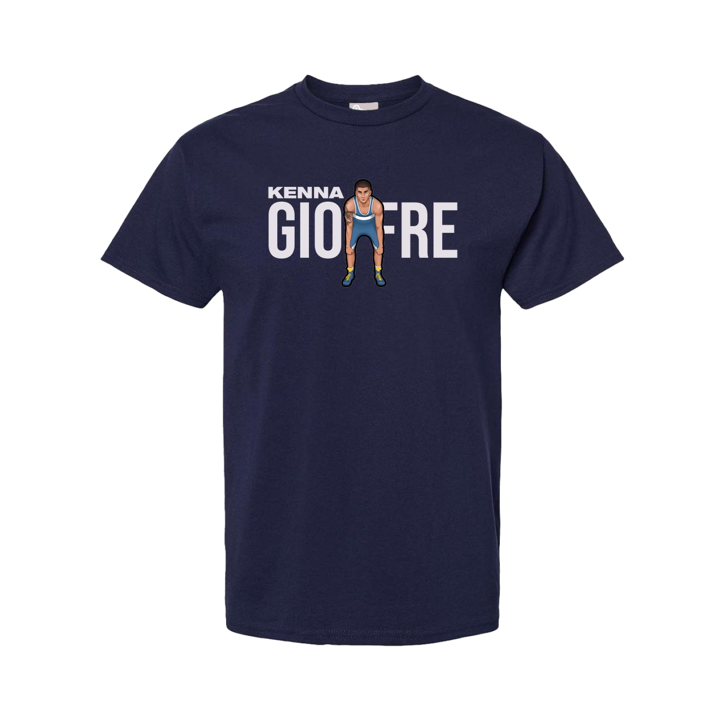 Youth Tee — Player Name in Navy
