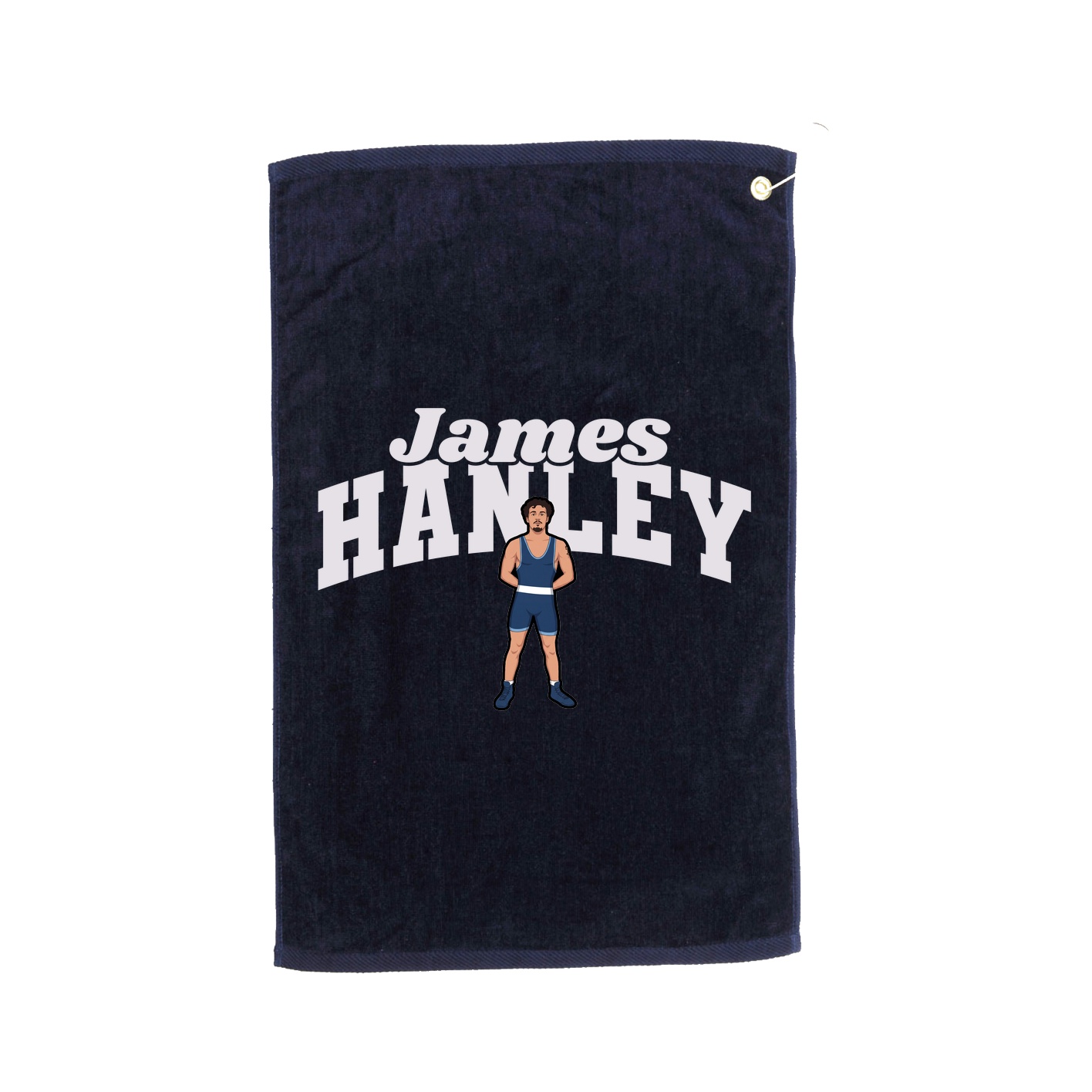 Golf Towel — Signature Arch in Navy