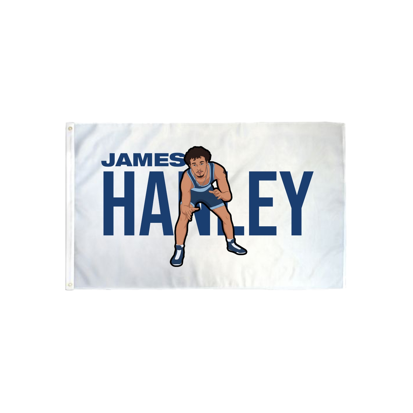 3x5 Flag — Player Name in Classic