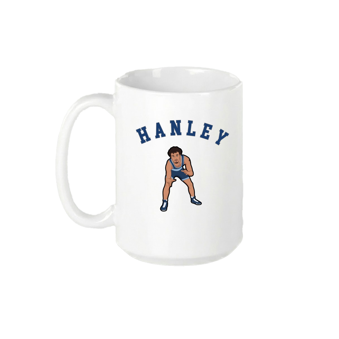 15oz Coffee Mug — Shirsey Arch in White