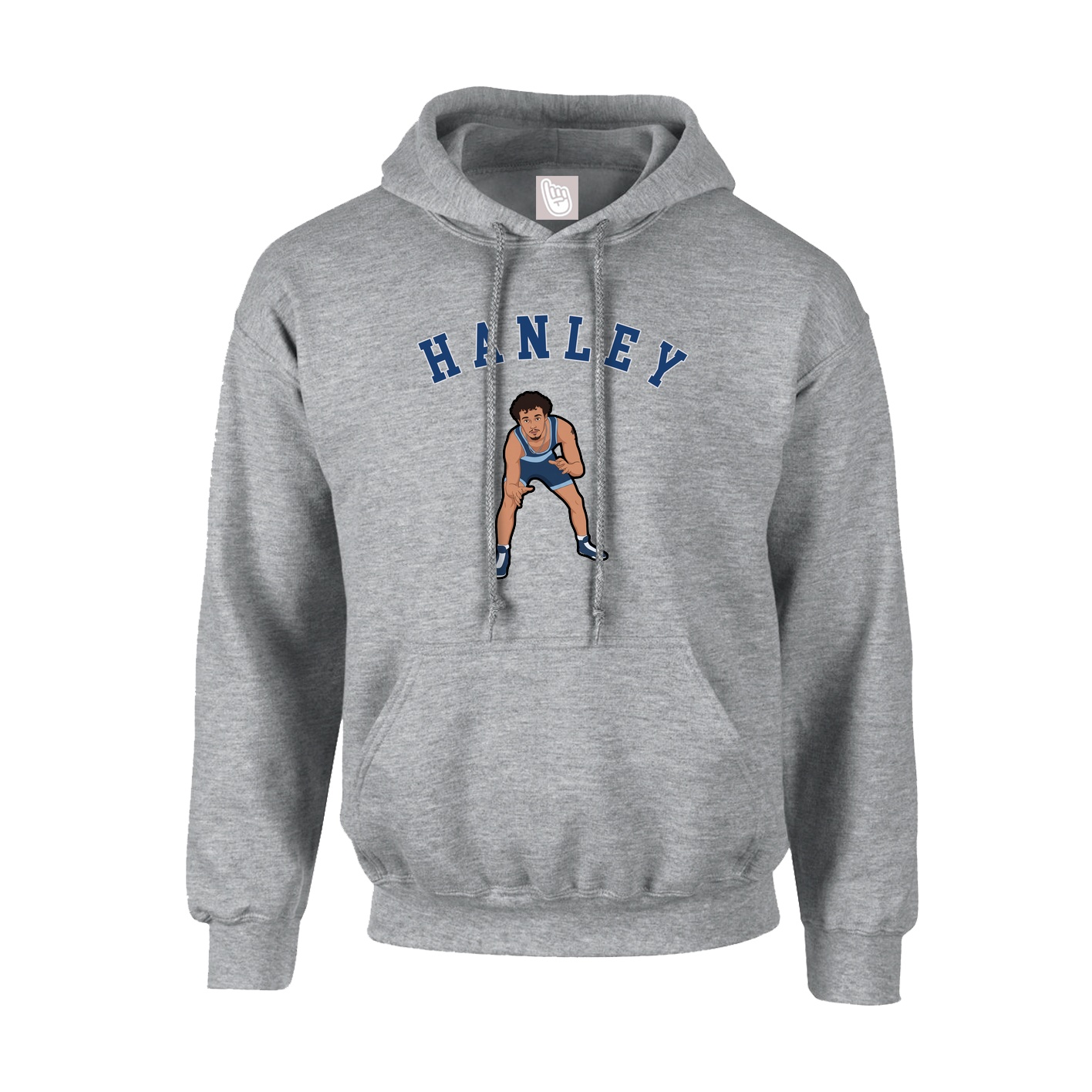 Youth Hoodie — Shirsey Arch in Grey