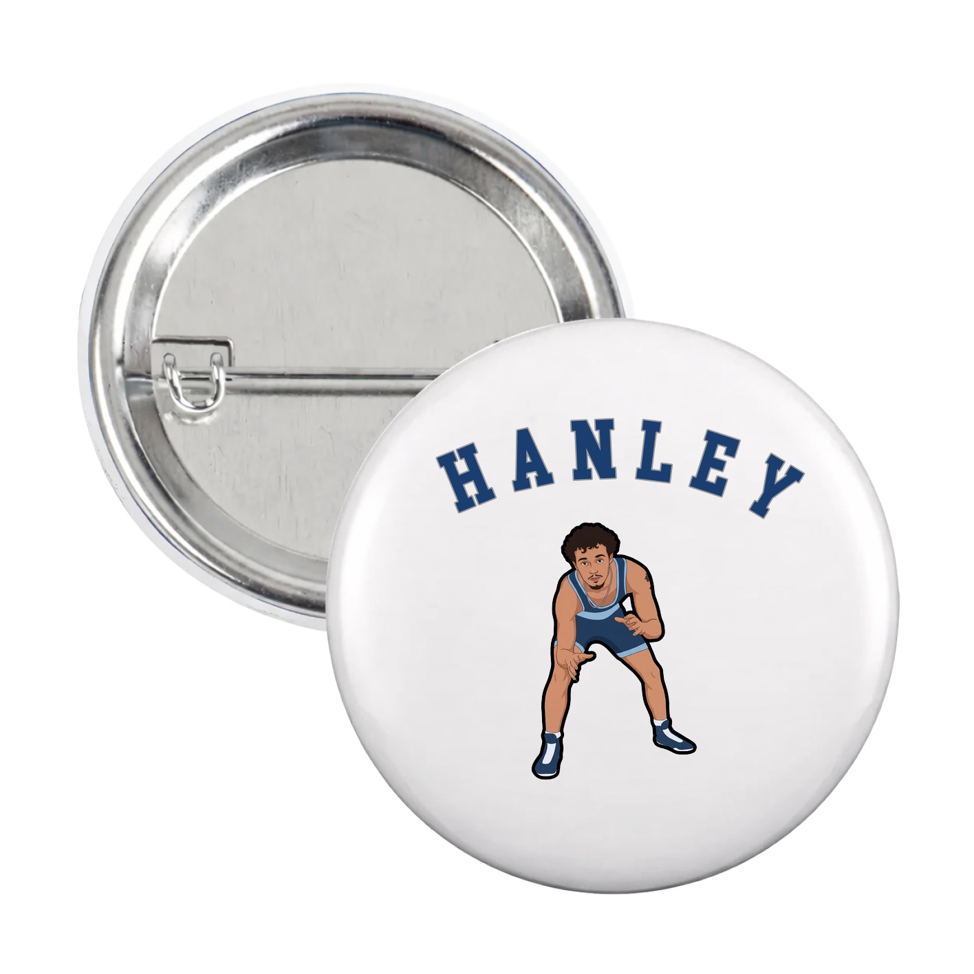 Game Day Button — Shirsey Arch in White