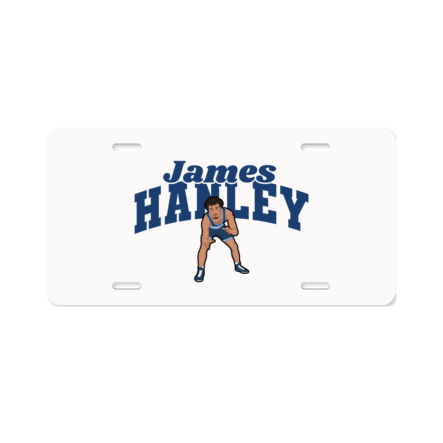 License Plate — Signature Arch in Classic