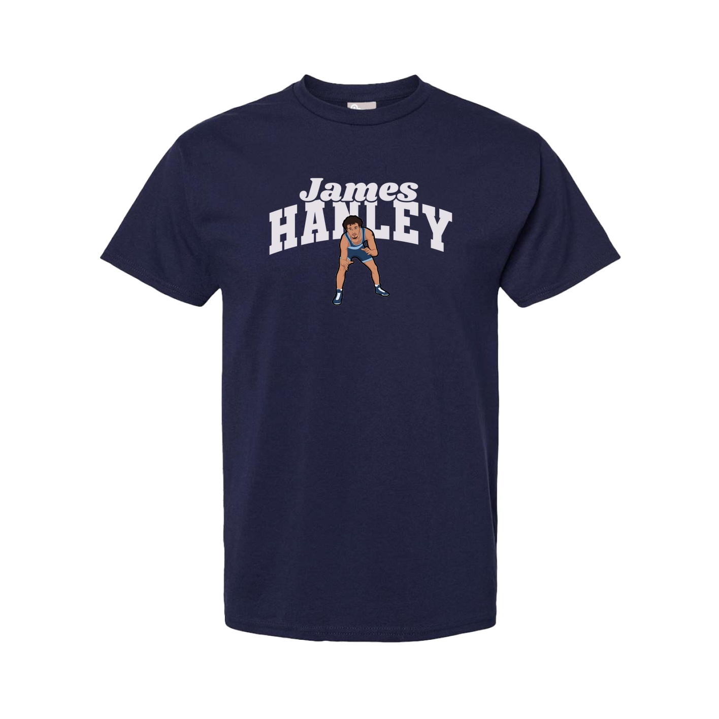 Tee — Signature Arch in Navy