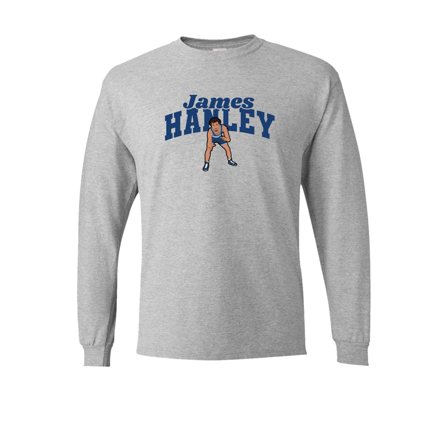 Long Sleeve Tee — Signature Arch in Grey