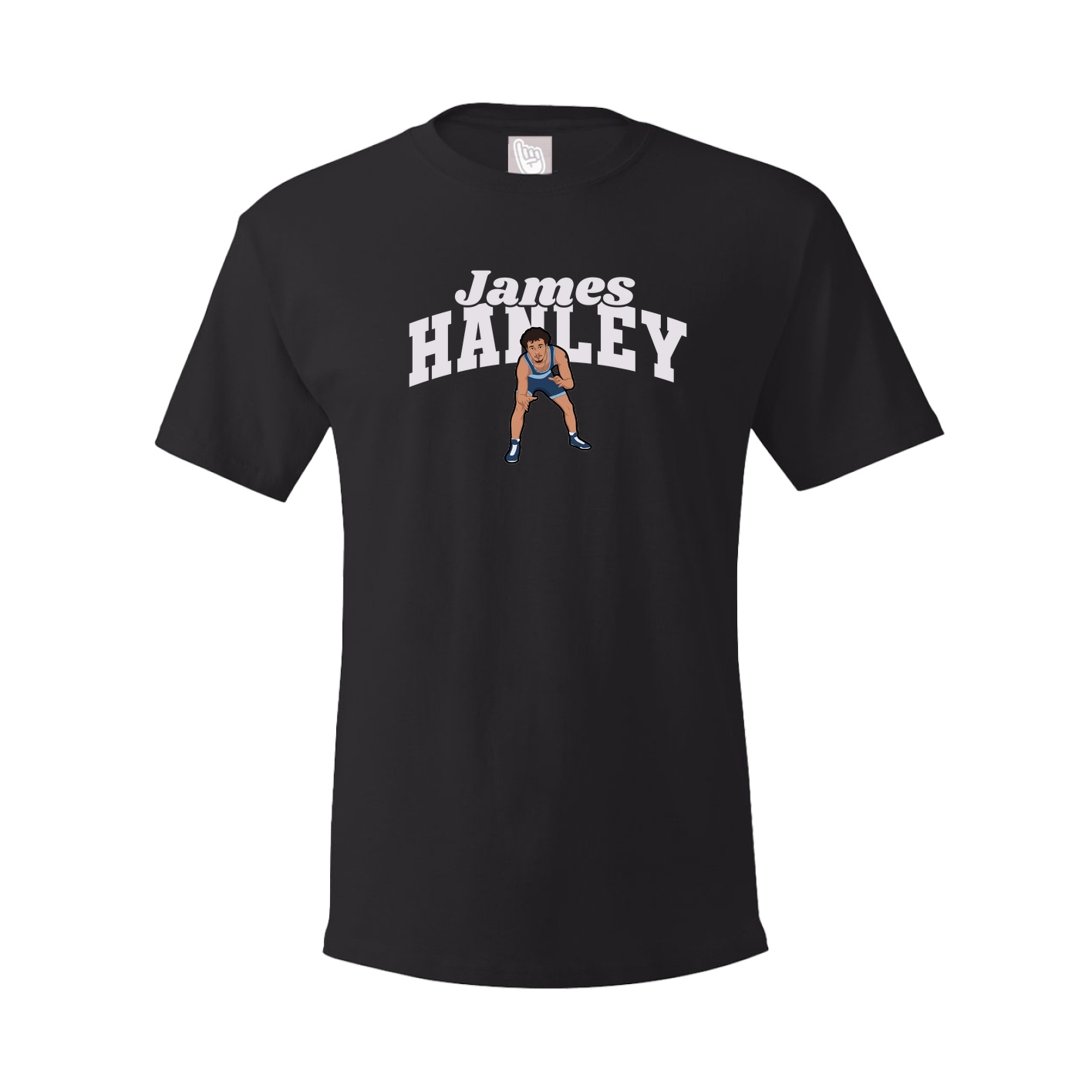 Youth Tee — Signature Arch in Black