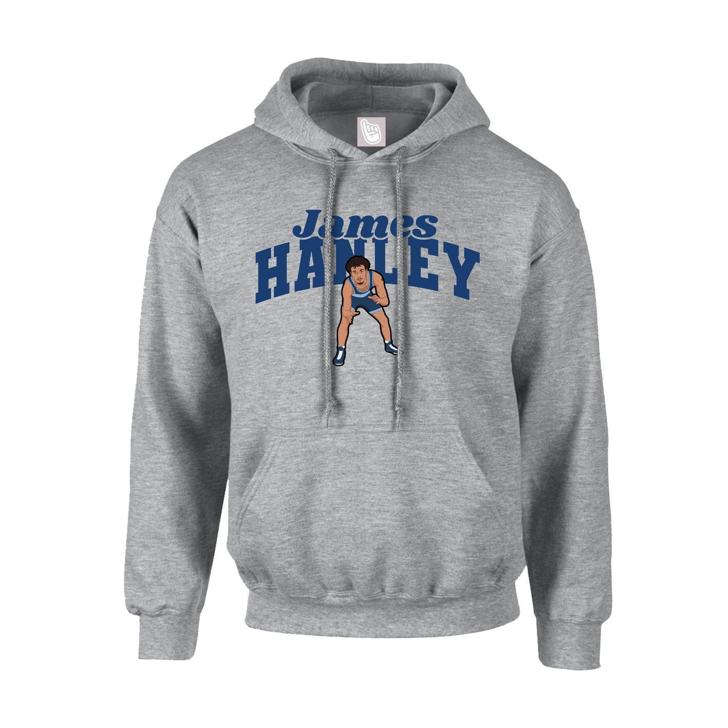 Hoodie — Signature Arch in Grey