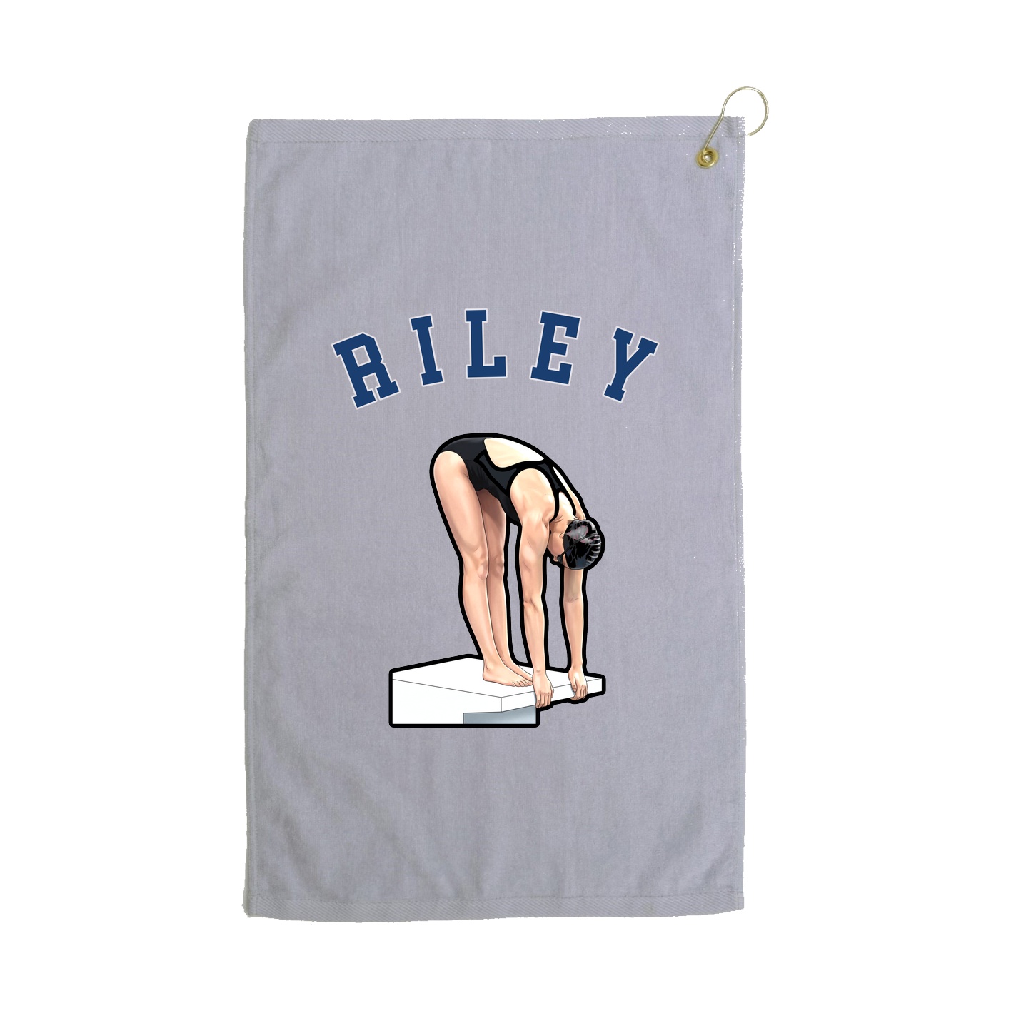 Golf Towel — Shirsey Arch in Grey
