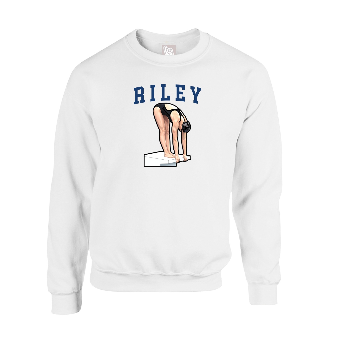 Fleece Crew — Shirsey in White