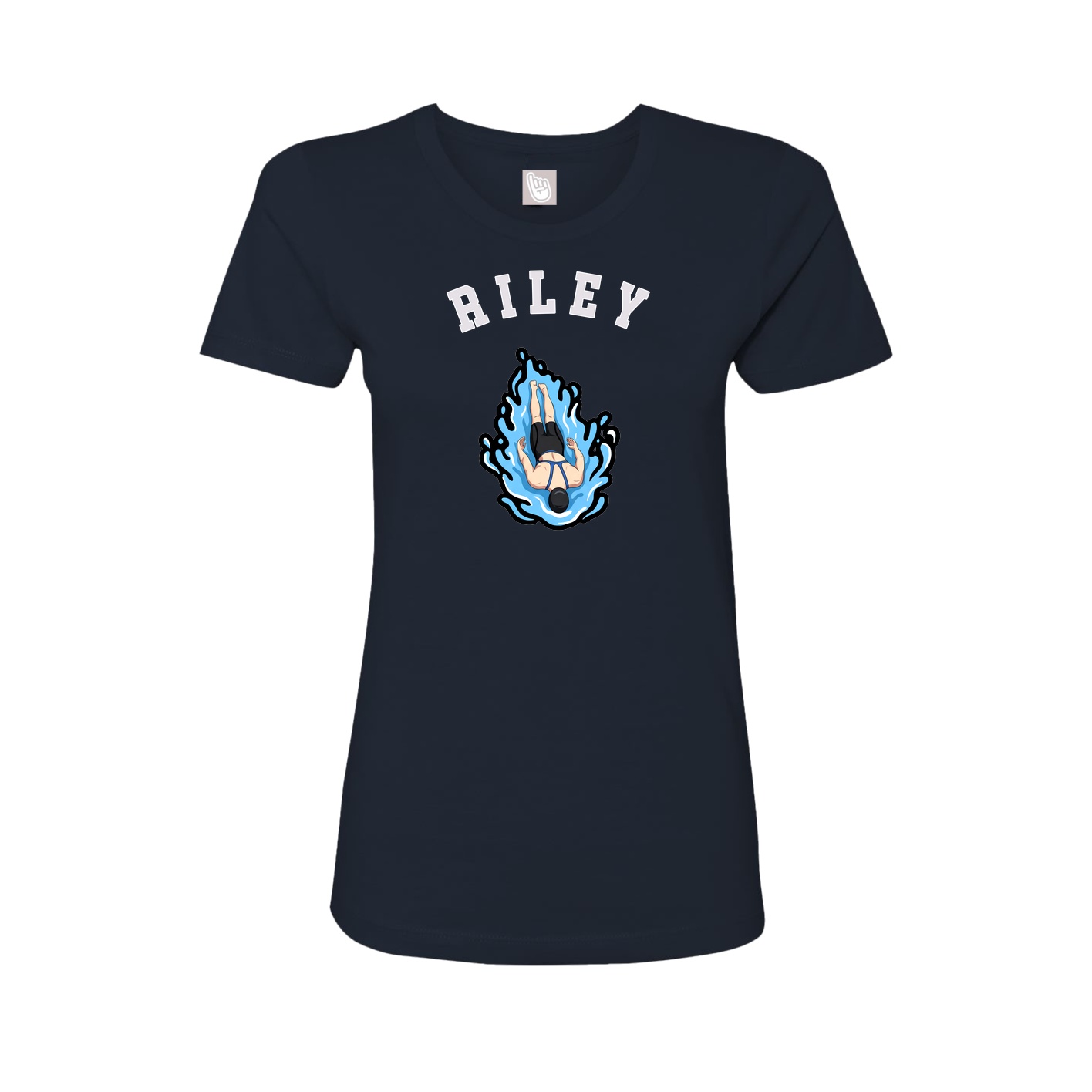 Womens Tee — Shirsey Arch in Navy