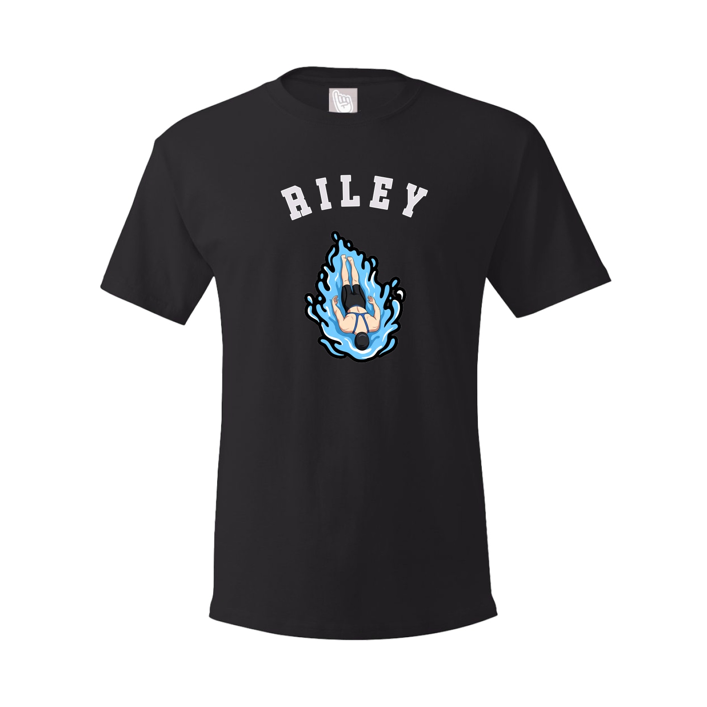 Youth Tee — Shirsey Arch in Black