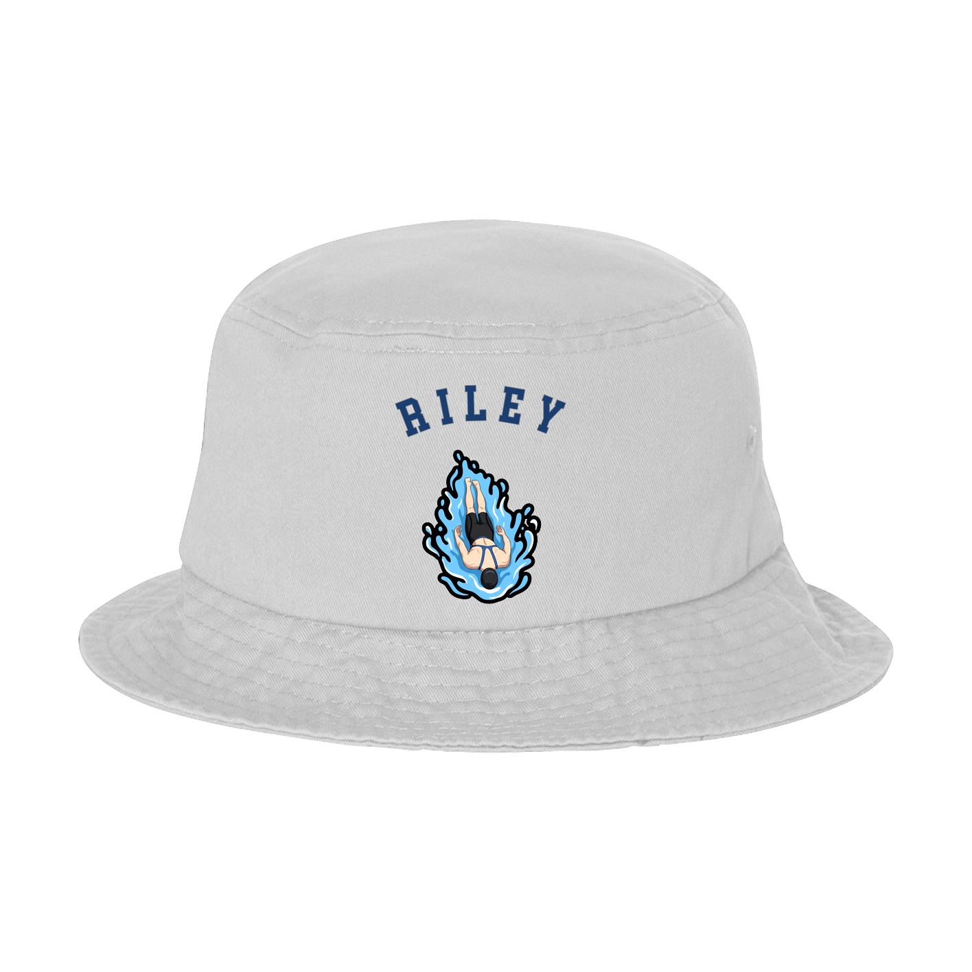Bucket Cap — Shirsey Arch in White