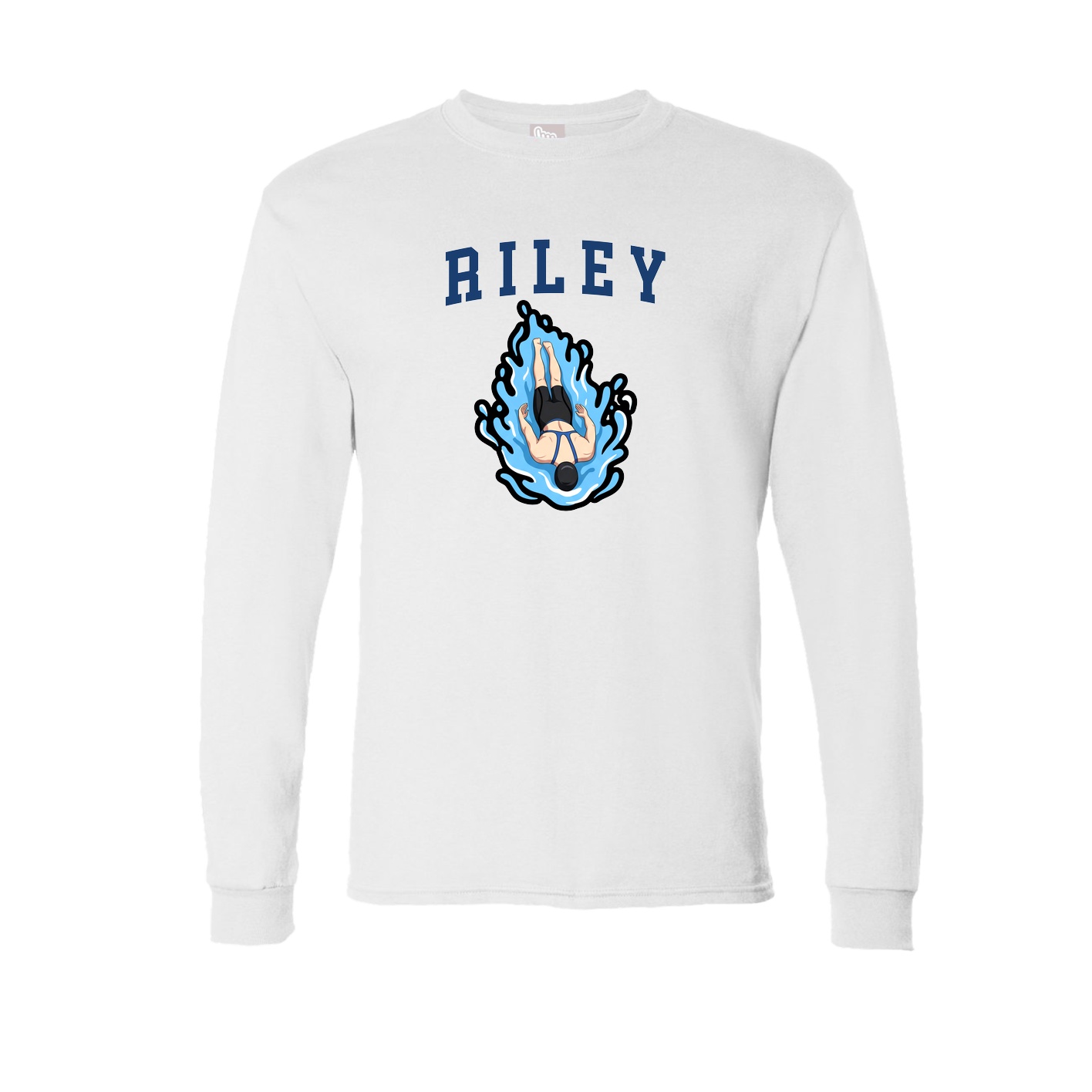 Long Sleeve Tee — Shirsey in White