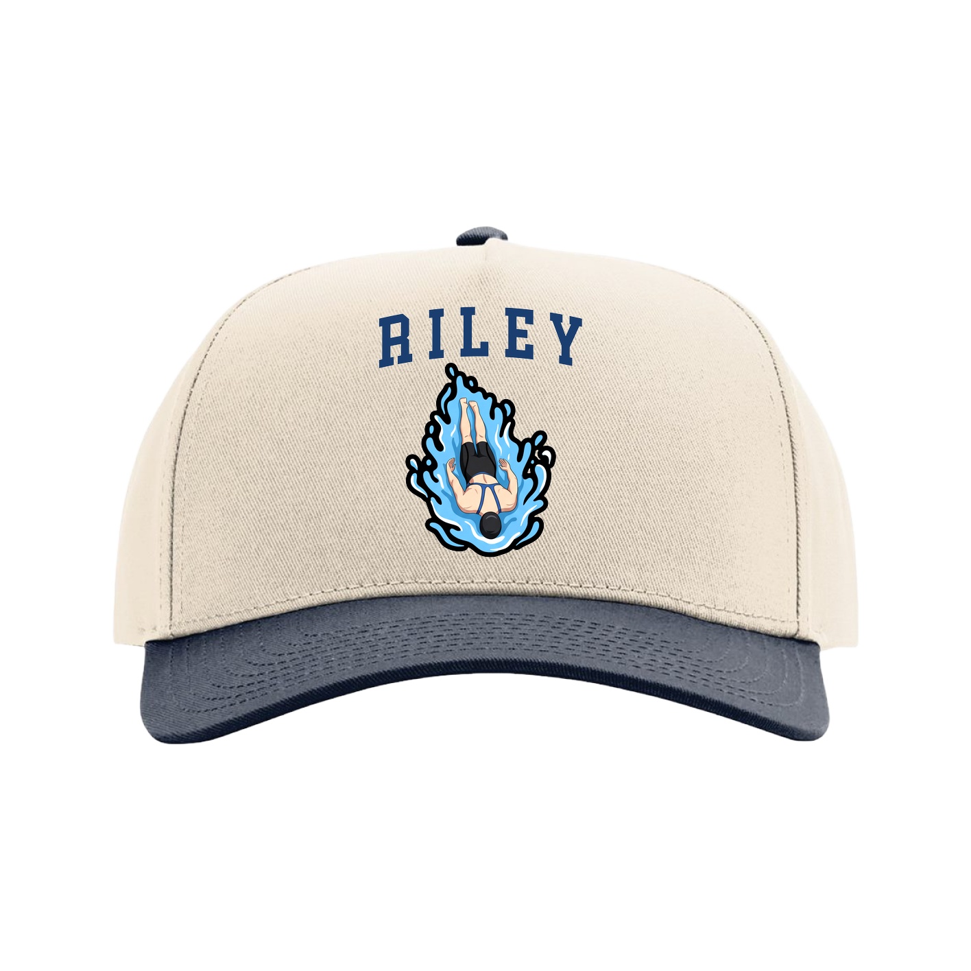 Full Fabric Five-Panel Champ Cap