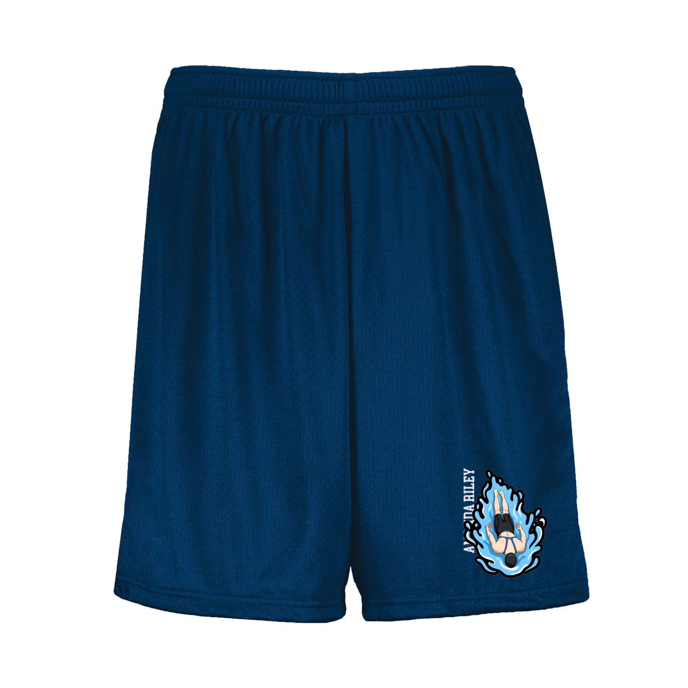 Shorts — Name Vertical in Navy
