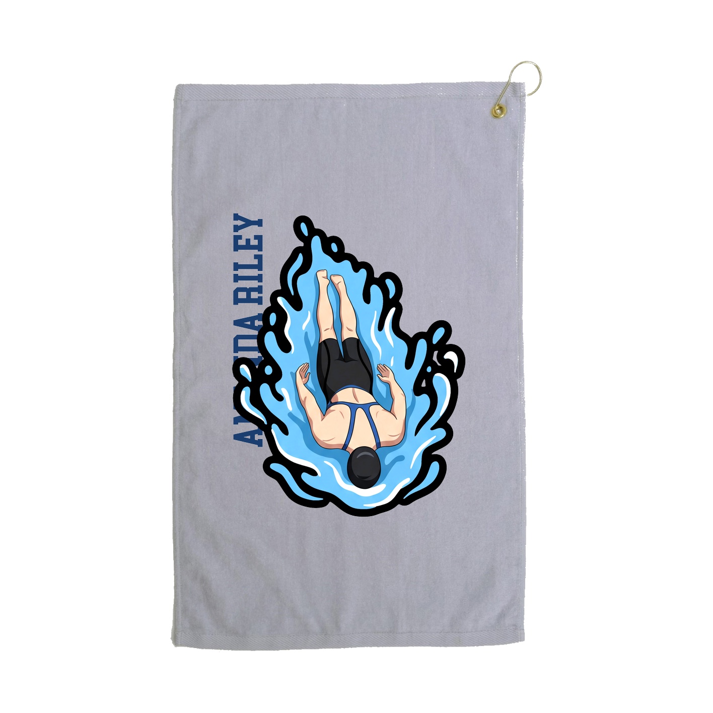 Terry Velour Golf Towel
