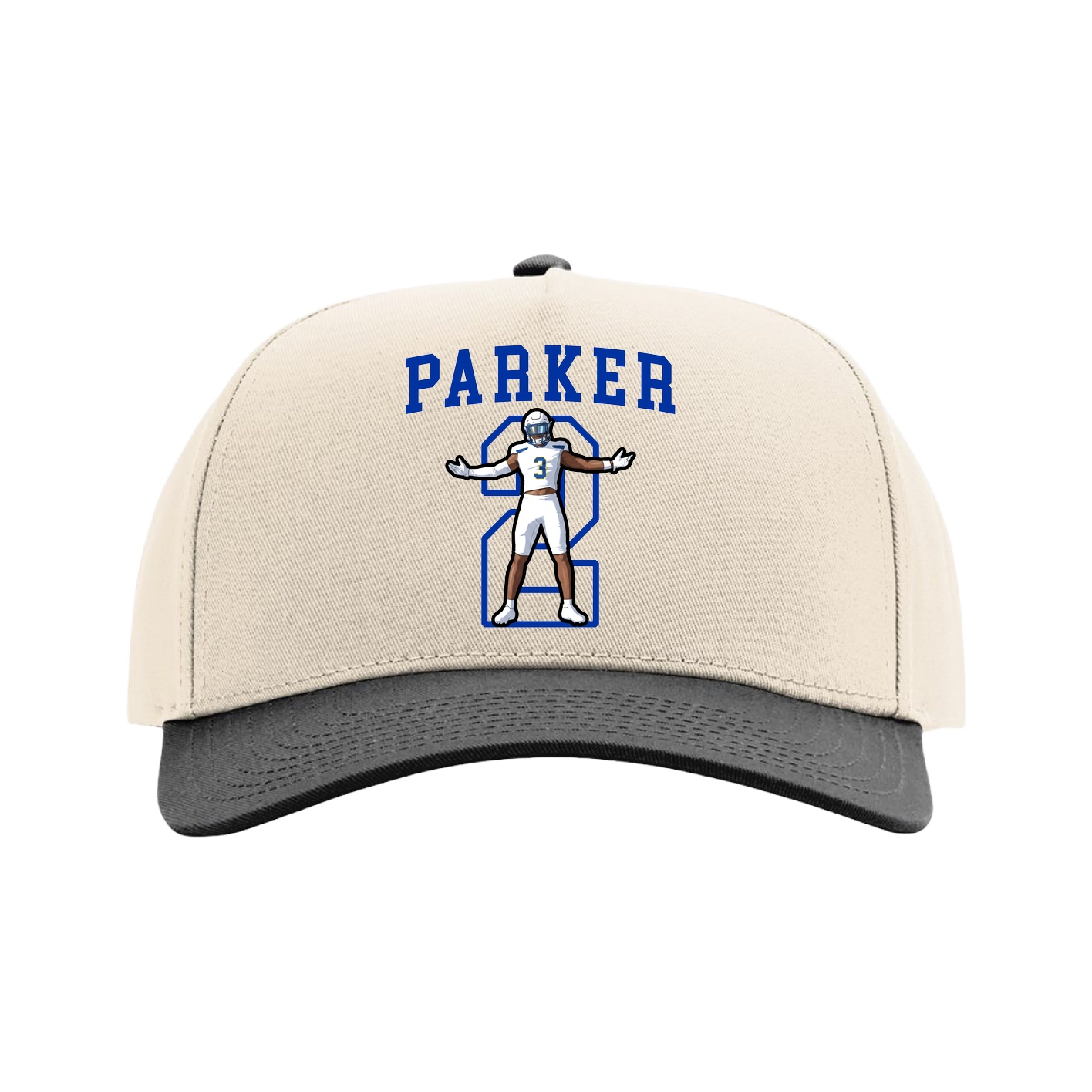 Full Fabric Five-Panel Champ Cap