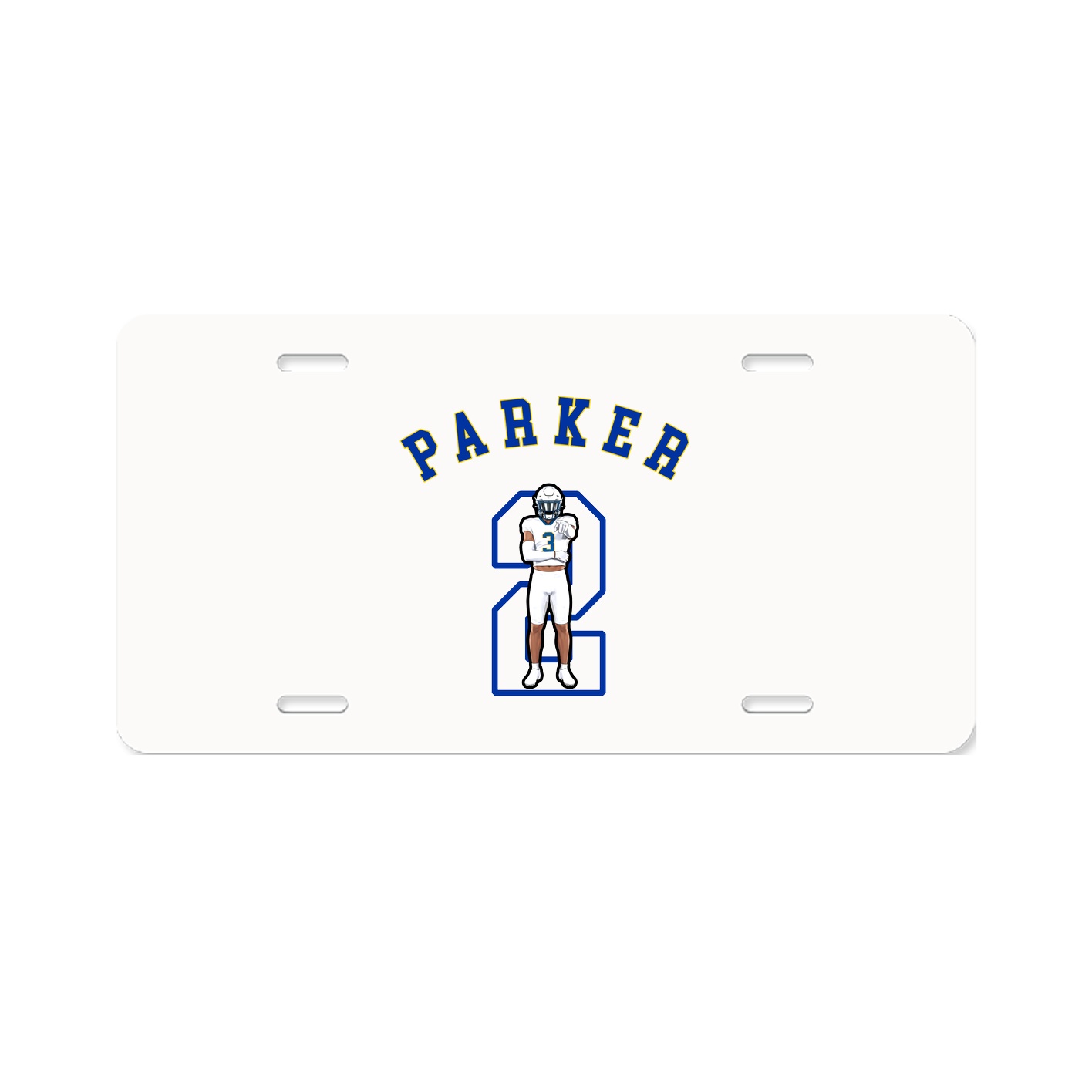 License Plate — Shirsey Arch in Classic