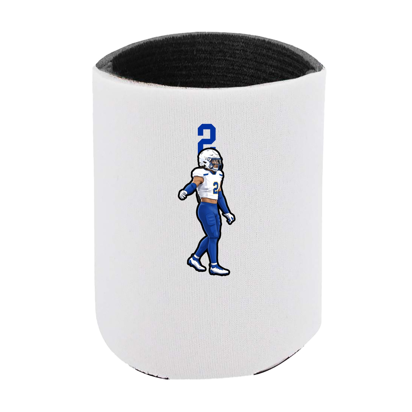 Can Holder — Number Top in White