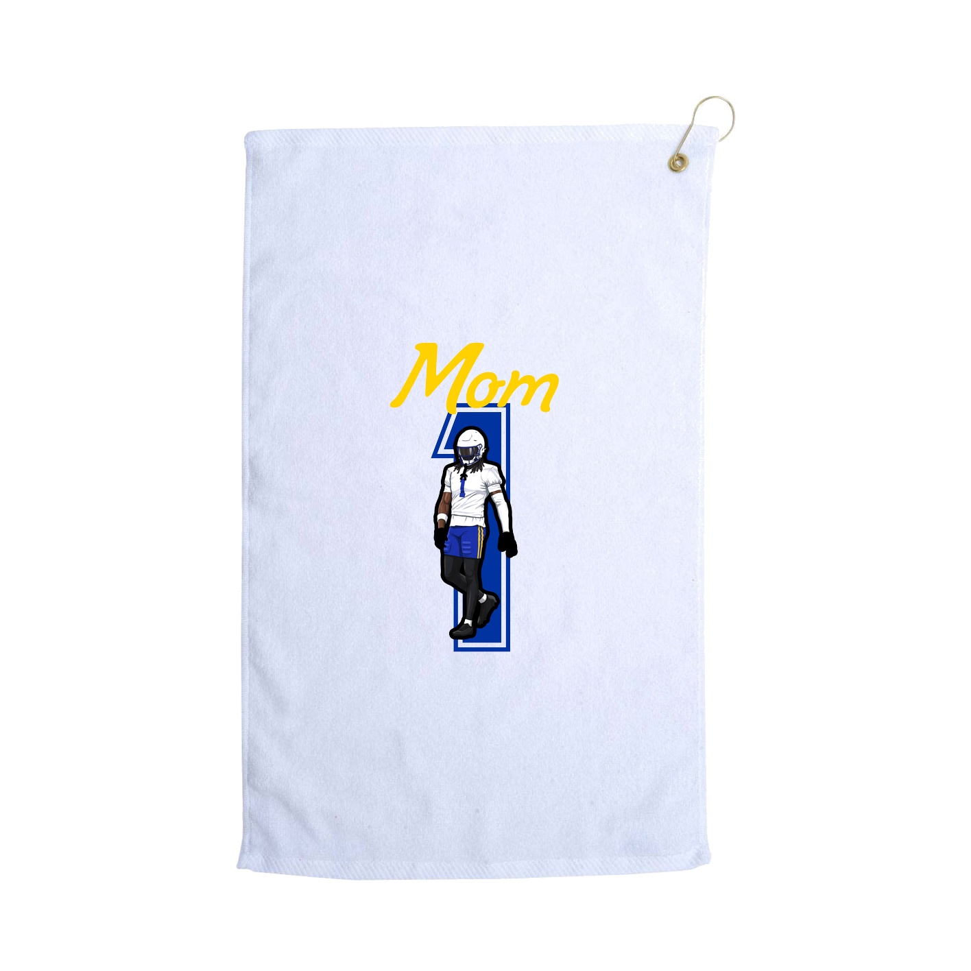 Golf Towel — Mothers Day Shirsey in White