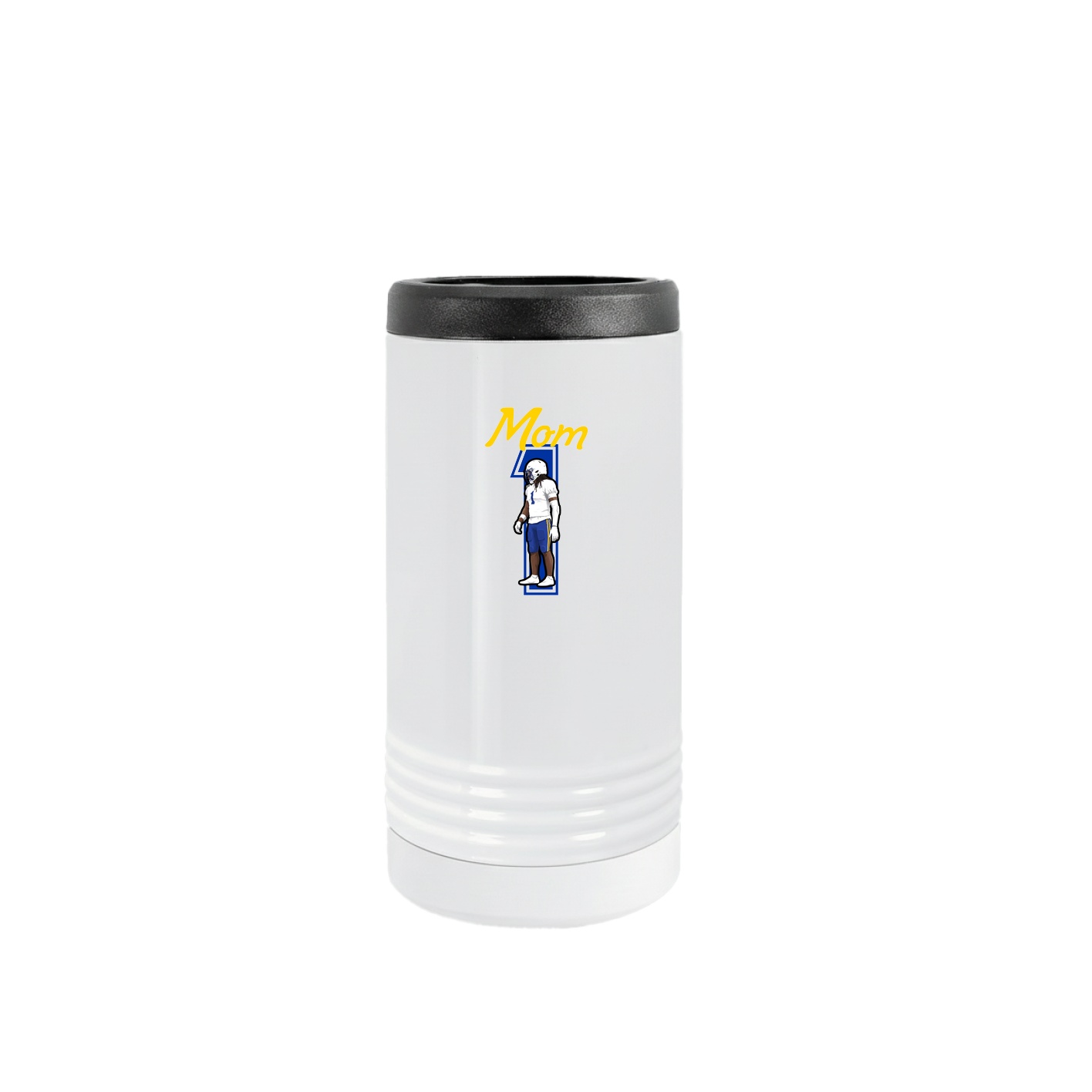 Slim Beverage Holder — Mothers Day Shirsey in White