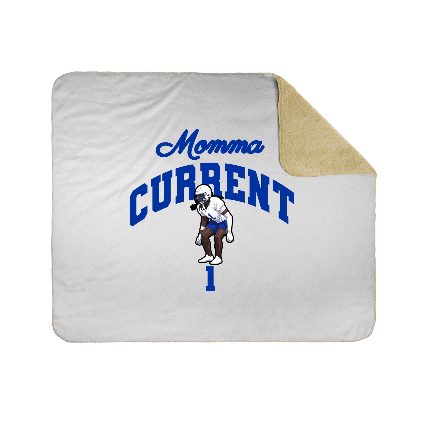 Throw Blanket — Mothers Day Arch in White