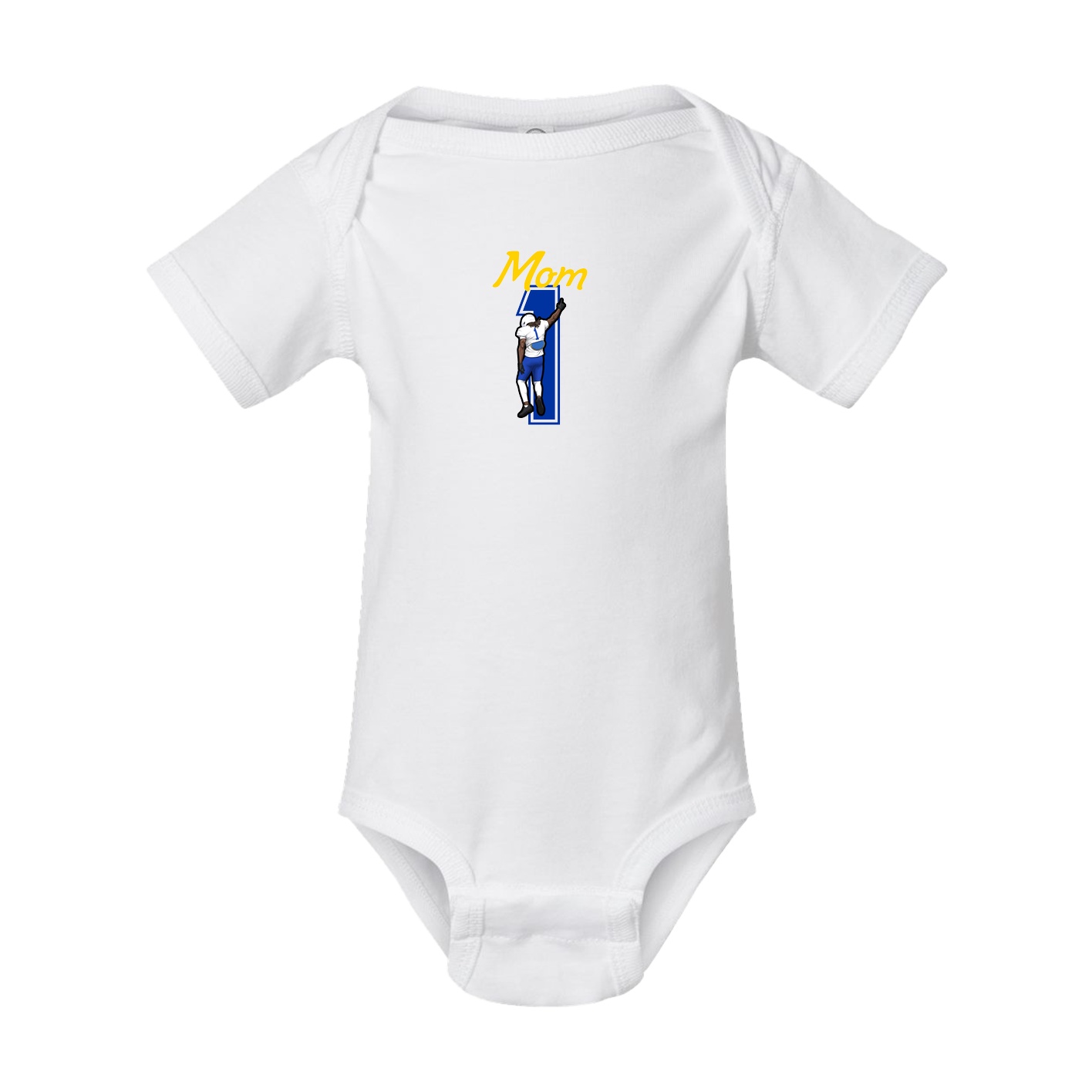 Baby Onesie — Mothers Day Shirsey in White