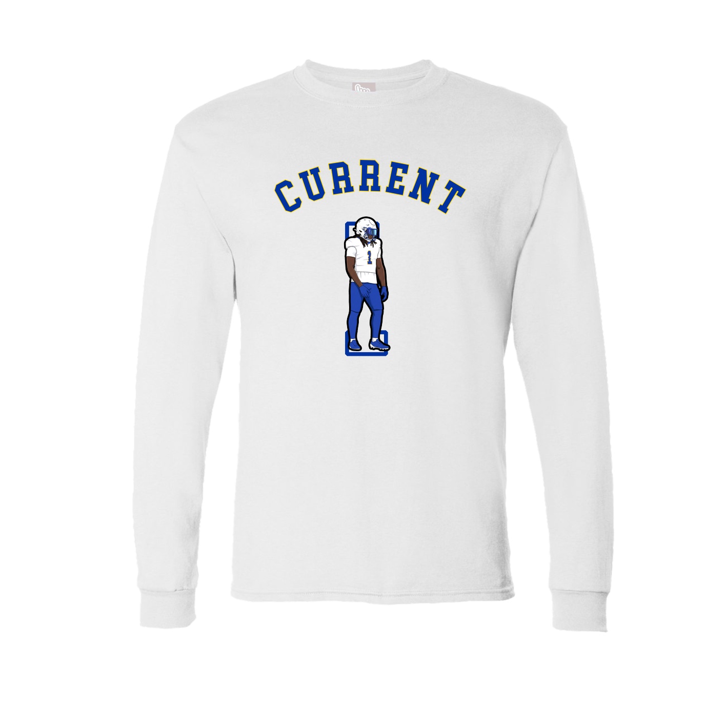 Long Sleeve Tee — Shirsey Arch in White
