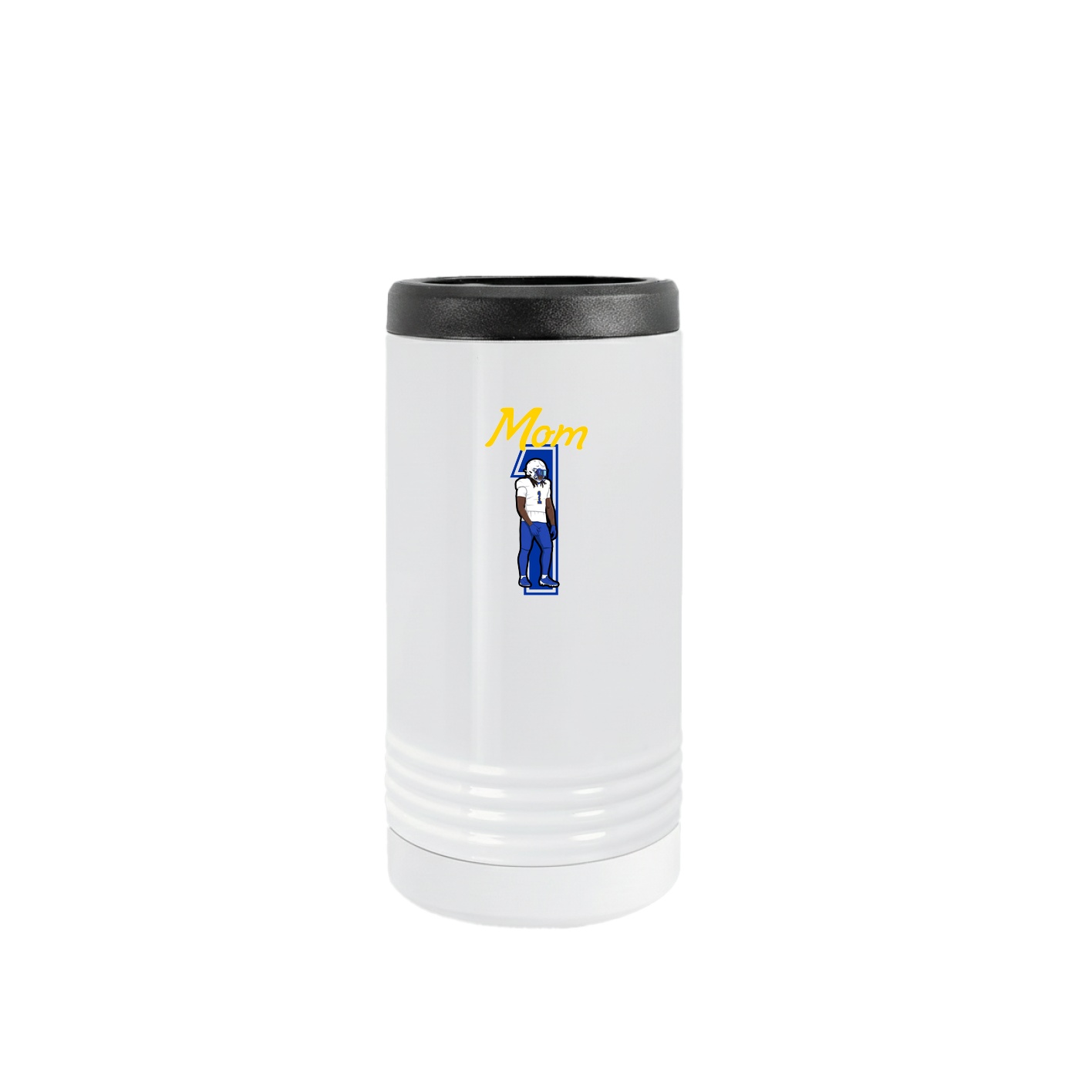 Slim Beverage Holder — Mothers Day Shirsey in White