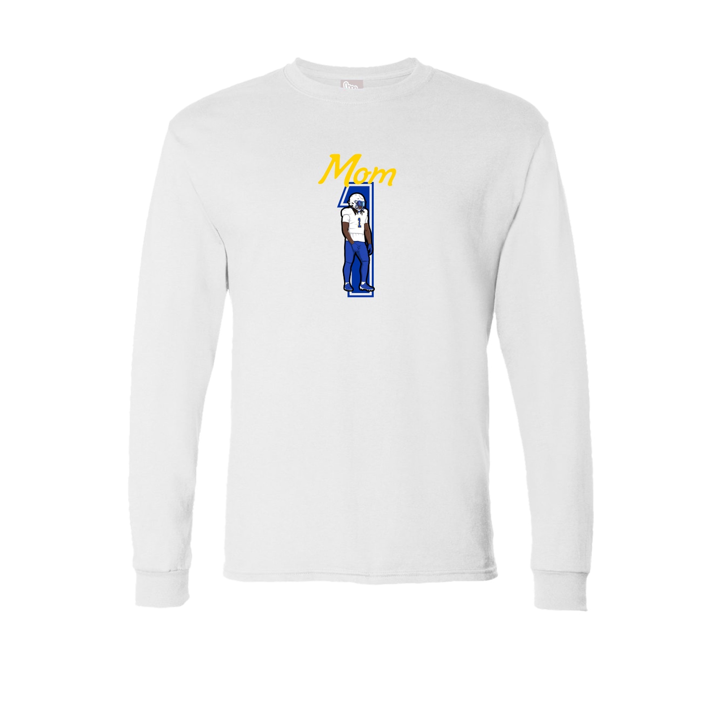 Long Sleeve Tee — Mothers Day Shirsey in White