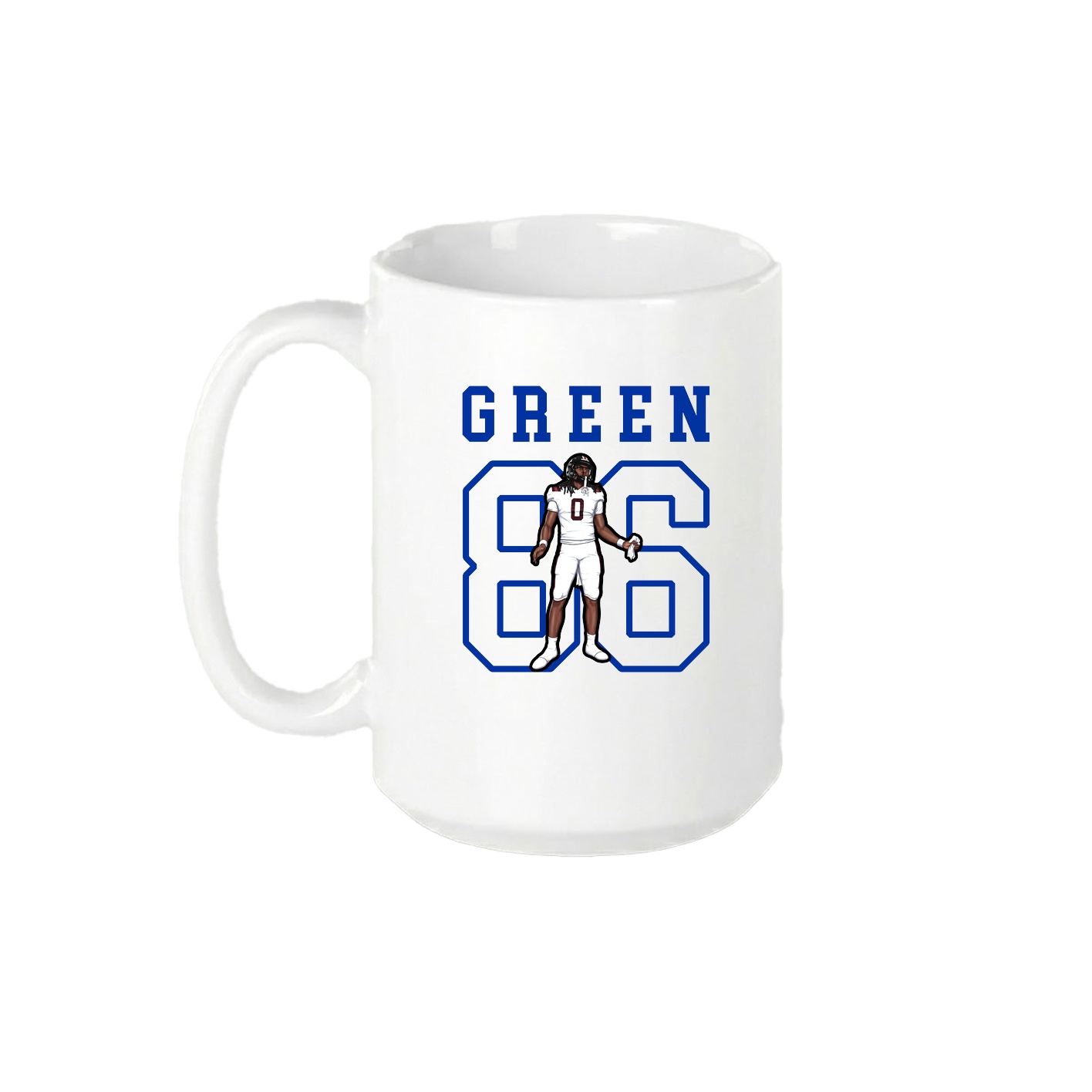 15oz Coffee Mug — Shirsey in White