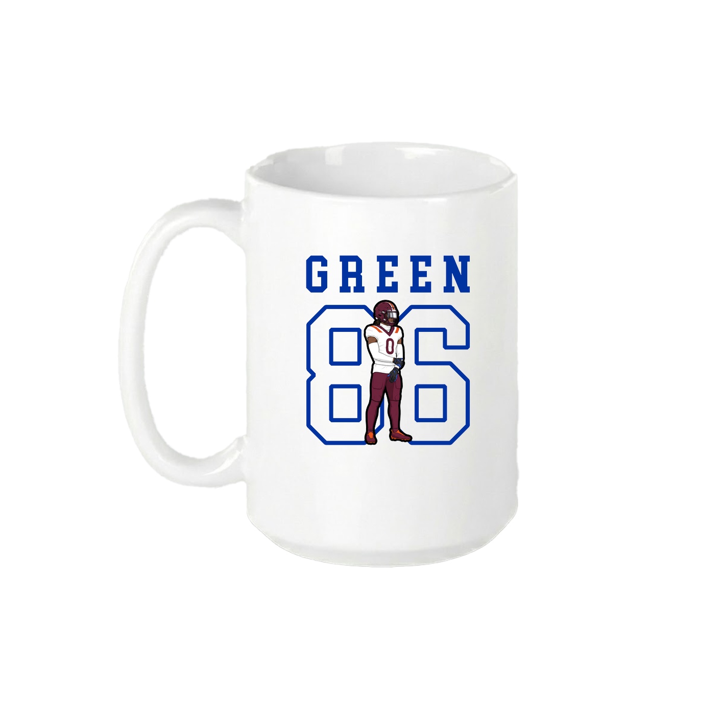 15oz Coffee Mug — Shirsey in White