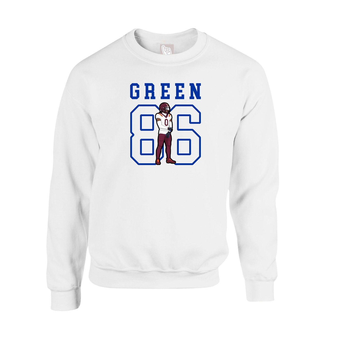 Fleece Crew — Shirsey in White