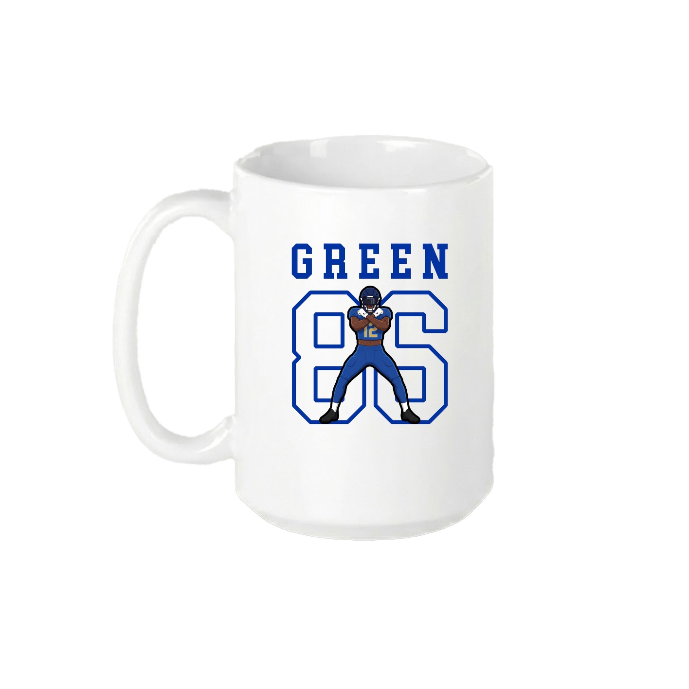15oz Coffee Mug — Shirsey in White