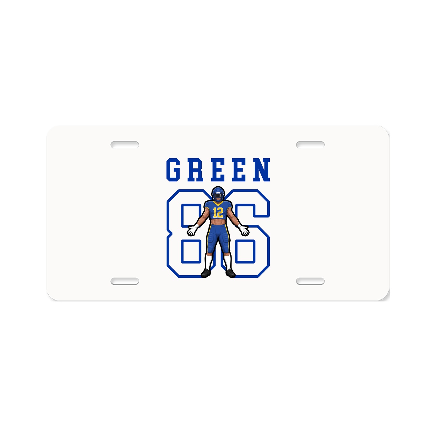License Plate — Shirsey in Classic