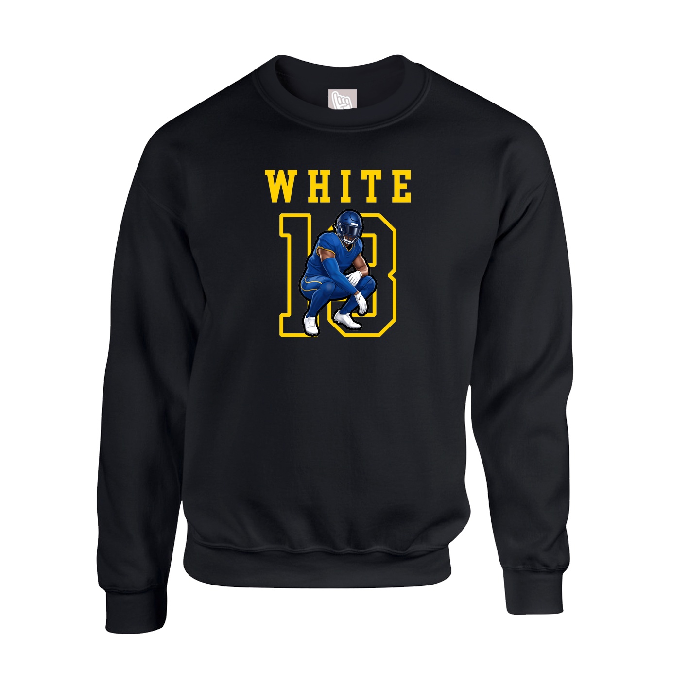 Fleece Crew — Shirsey in Black