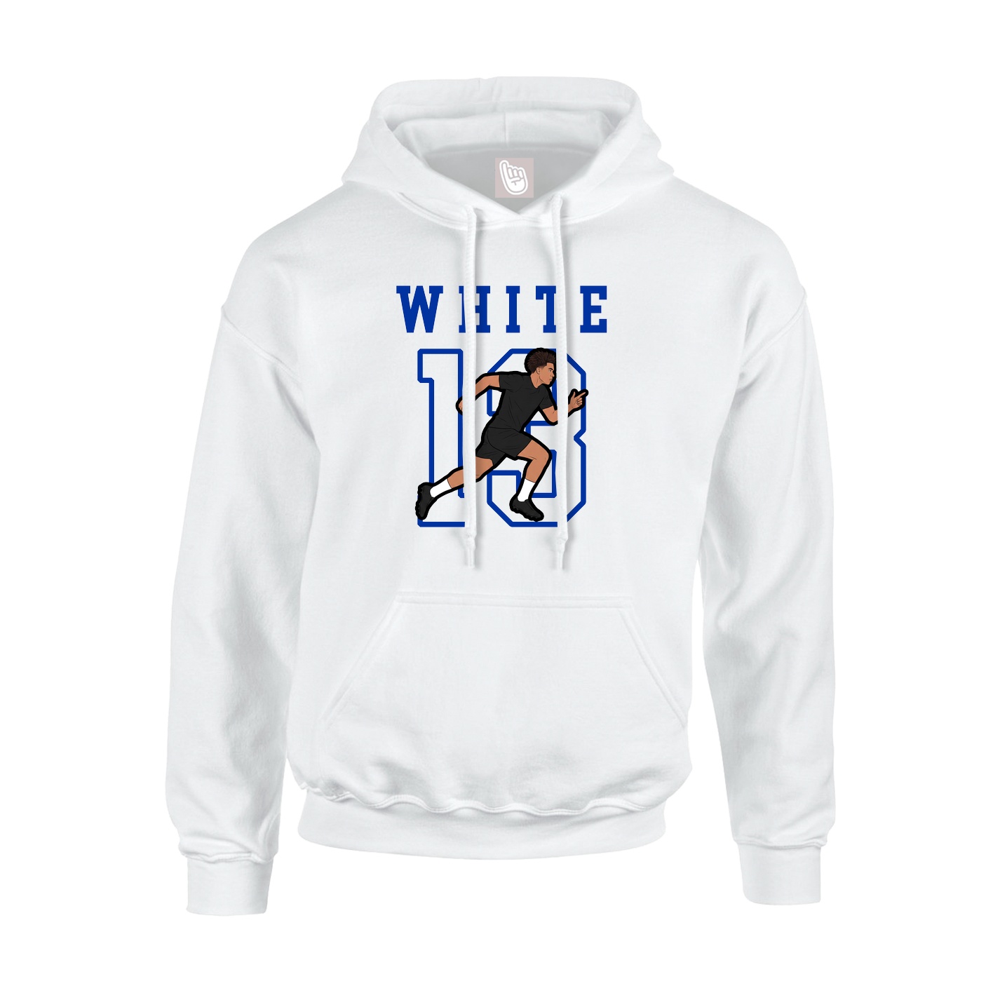 Hoodie — Shirsey in White