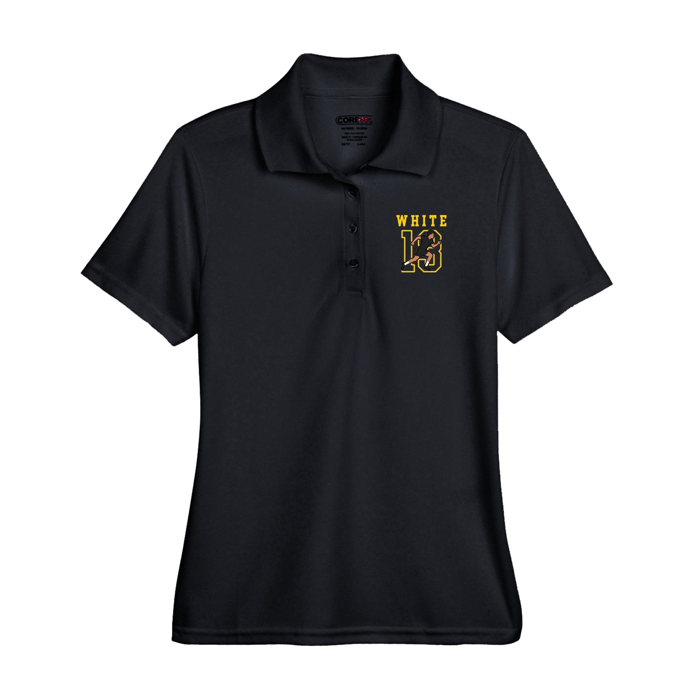 Performance Polo — Shirsey in Black