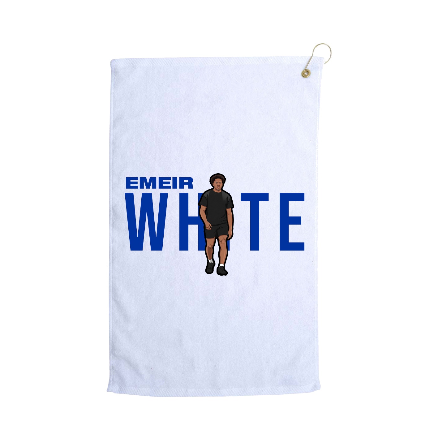 Golf Towel — Player Name in White