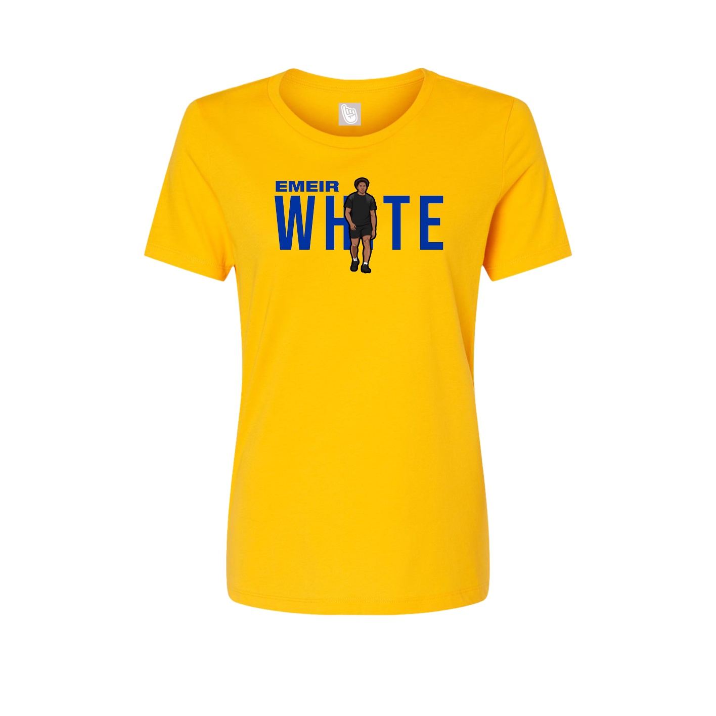 Womens Tee — Player Name in Gold