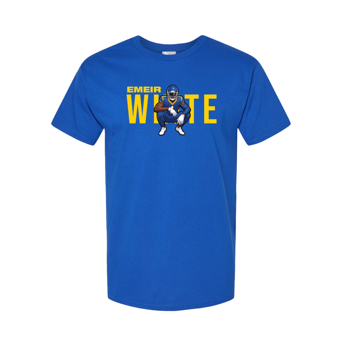 Youth Tee — Player Name in Royal