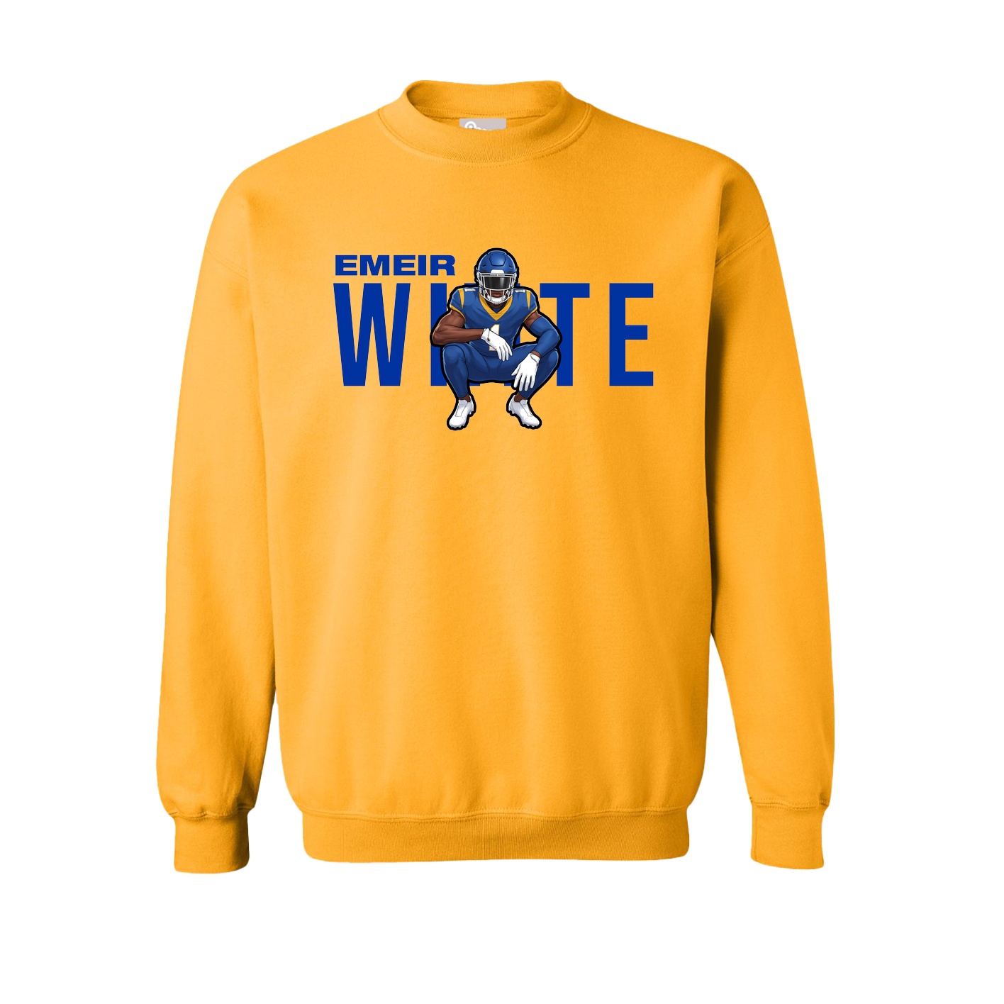 Fleece Crew — Player Name in Gold