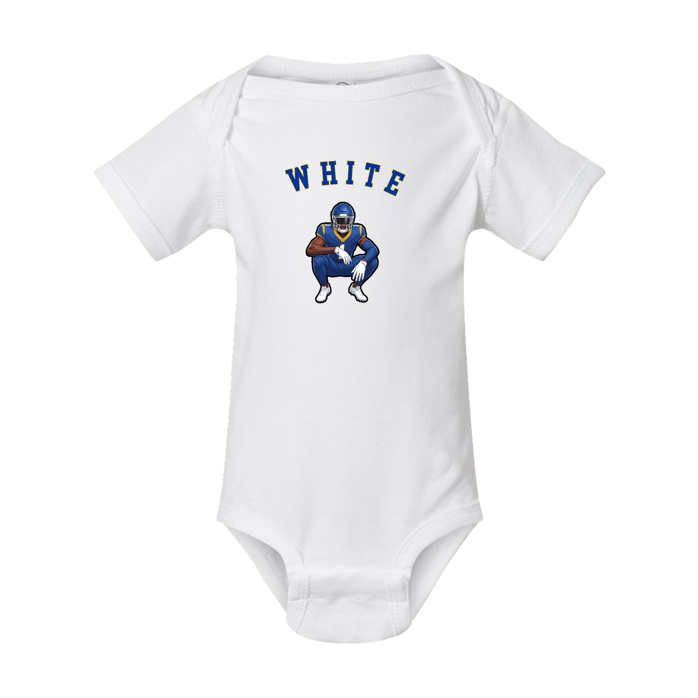 Baby Onesie — Shirsey Arch in White
