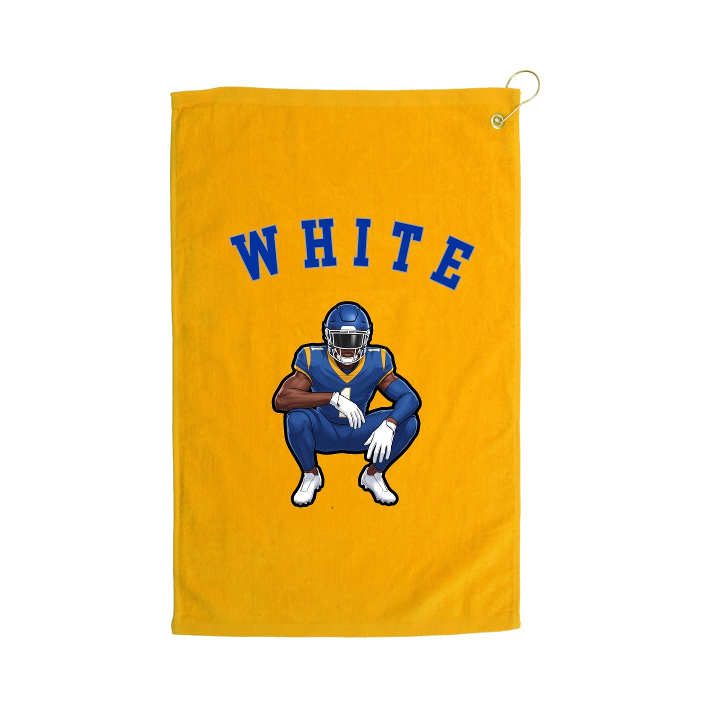 Golf Towel — Shirsey Arch in Gold