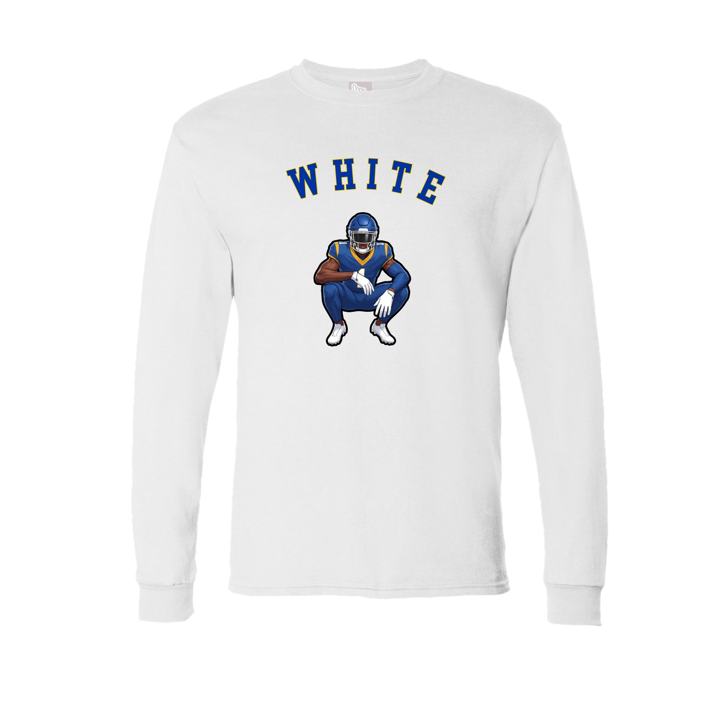 Long Sleeve Tee — Shirsey Arch in White