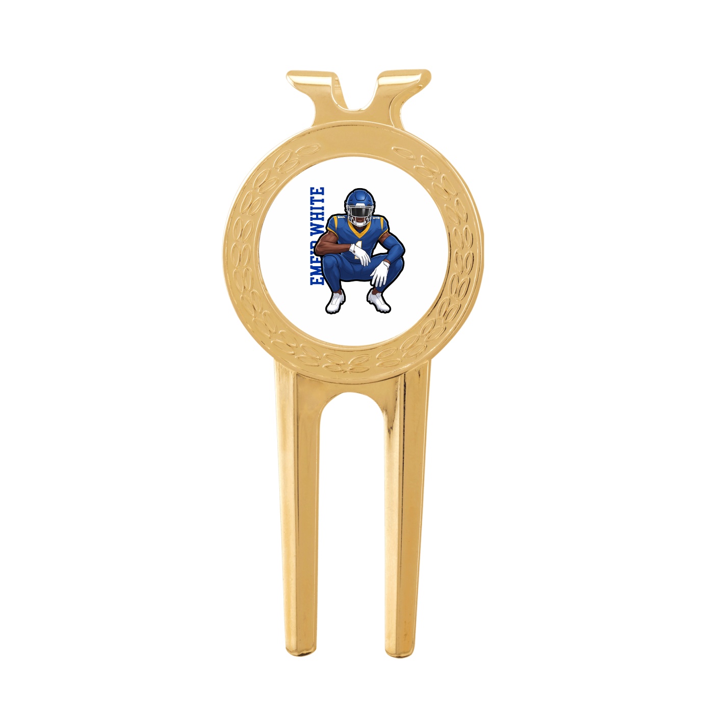 Divot Tool with Ball Marker — Name Vertical in Classic