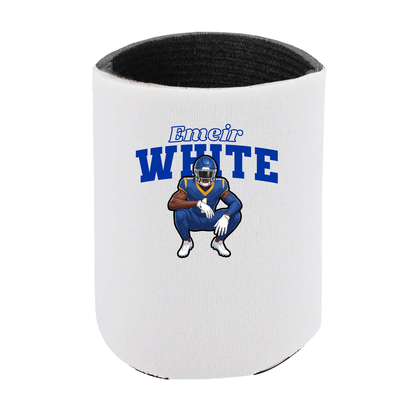 Can Holder — Name Arch in White